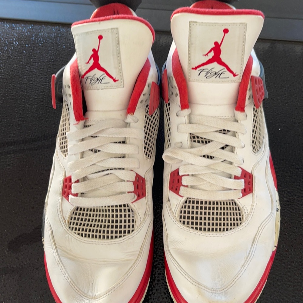 COPY - Jordan Fight, men’s size 11.5, black and red